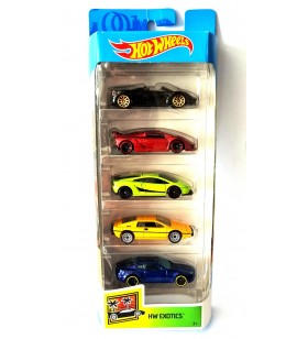 Hot Wheels 5li Araba Seti - HW Exotics 2018